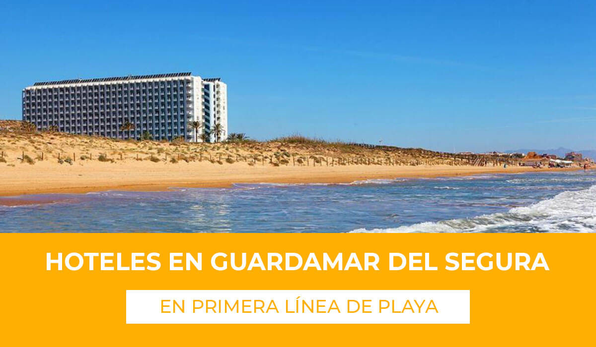 Hoteles en Guardamar del Segura en primera línea de playa para que disfrutes de una estancia inolvidable, nada más despertarte puedas ver el mar y el amanecer en la ciudad