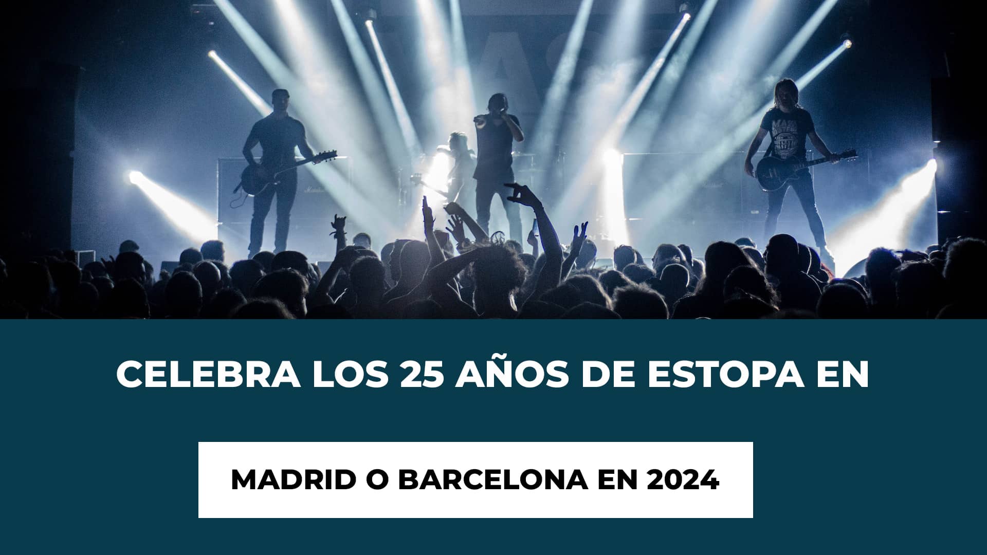 Celebra los 25 años de Estopa en Madrid o Barcelona en 2024 - Detalles de los Conciertos - Fechas - Recintos - Cuando salen las entradas